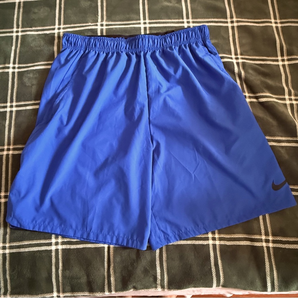 Nike Men's Royal Blue Athletic Shorts